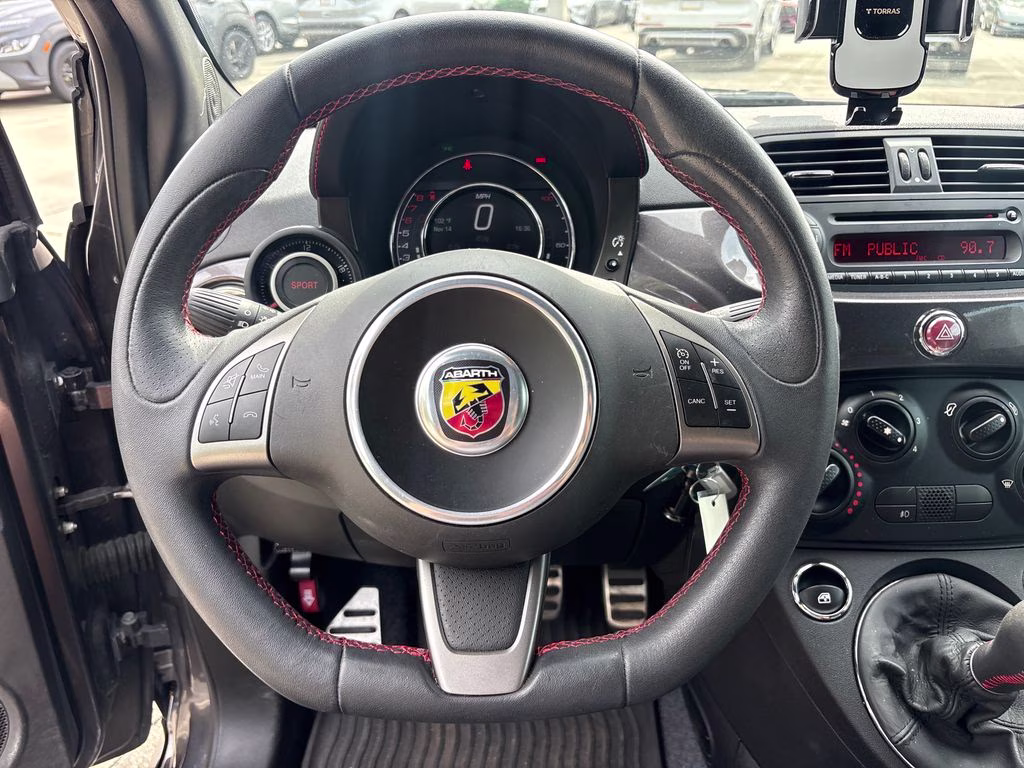 2015 Granito Lucente (Granite Crystal) FIAT 500 Abarth FWD Hatchback