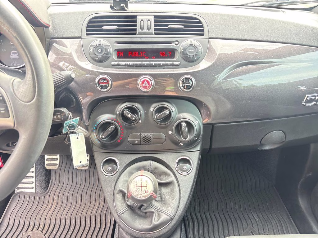 2015 Granito Lucente (Granite Crystal) FIAT 500 Abarth FWD Hatchback