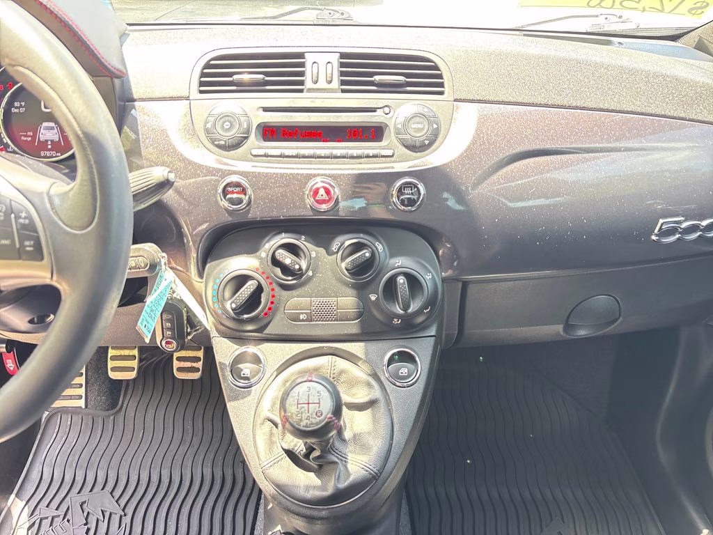 2015 Granito Lucente (Granite Crystal) FIAT 500 Abarth FWD Hatchback