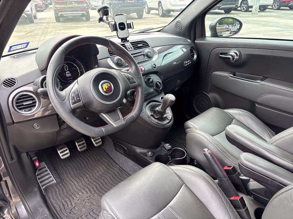 2015 Granito Lucente (Granite Crystal) FIAT 500 Abarth FWD Hatchback