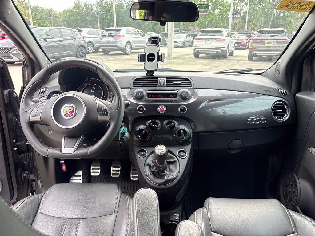 2015 Granito Lucente (Granite Crystal) FIAT 500 Abarth FWD Hatchback
