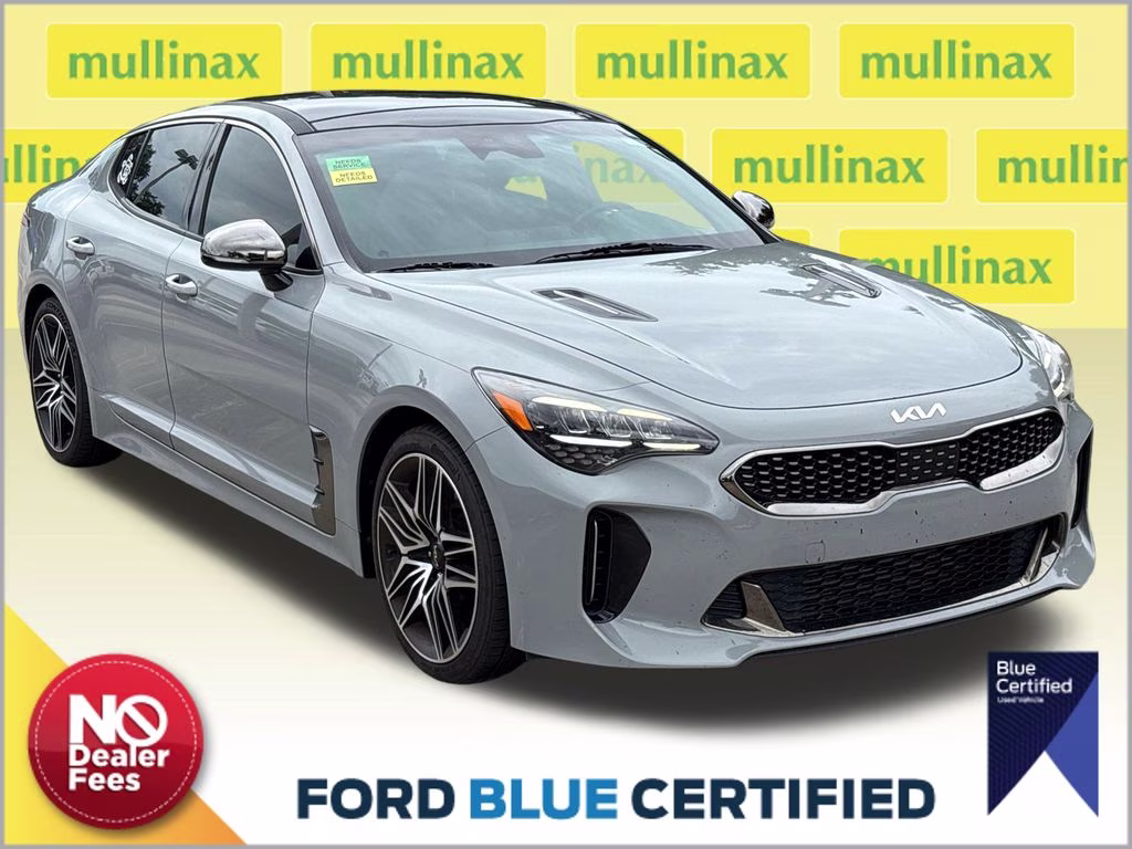 2022 Ceramic Silver Kia Stinger GT1 AWD Sedan