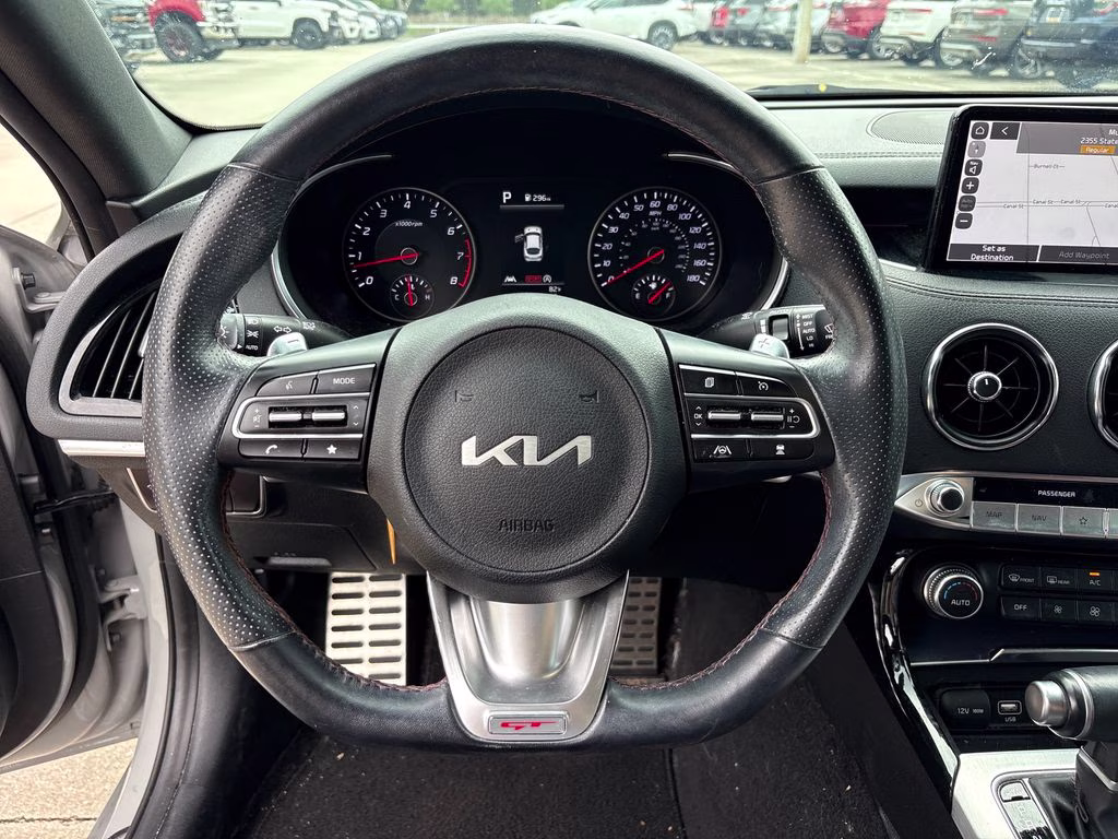 2022 Ceramic Silver Kia Stinger GT1 AWD Sedan