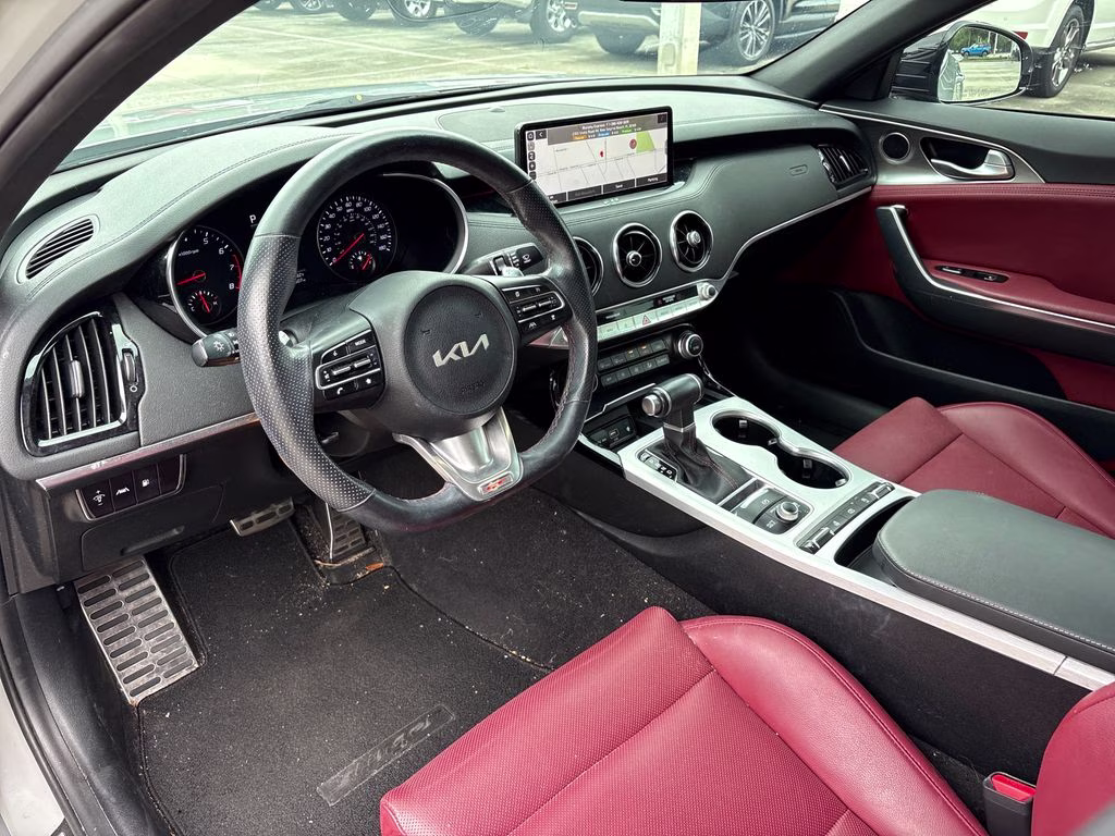 2022 Ceramic Silver Kia Stinger GT1 AWD Sedan