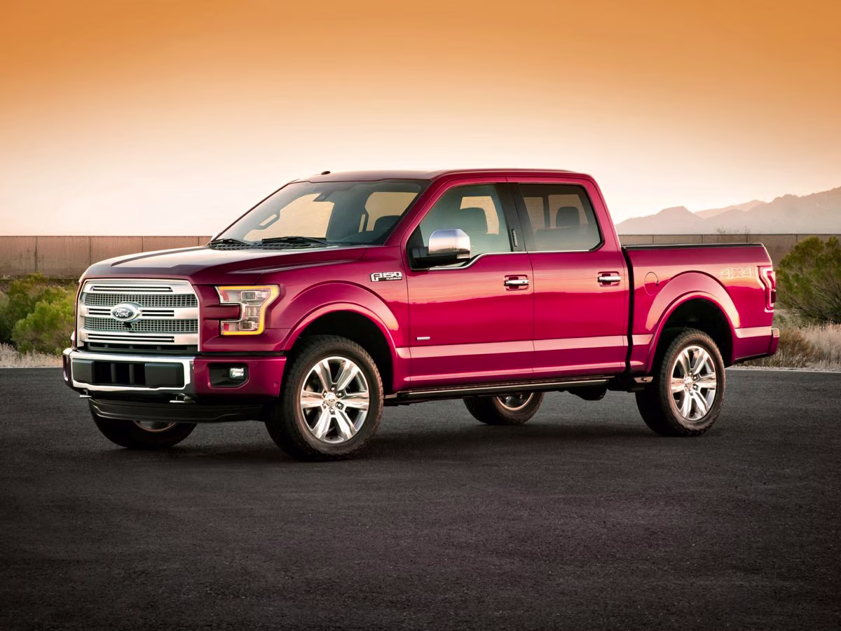 2016 Ruby Red Metallic Ford F-150 Platinum 4X4 Truck
