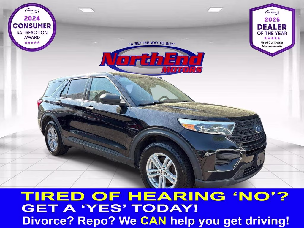 2022 Black Metallic Ford Explorer Base 4X4 SUV