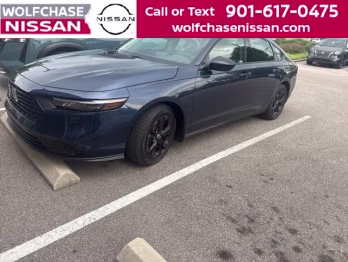 2025 Canyon River Blue Metallic Honda Accord SE FWD Sedan