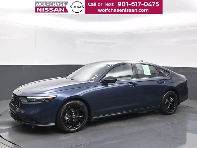 2025 Canyon River Blue Metallic Honda Accord SE FWD Sedan