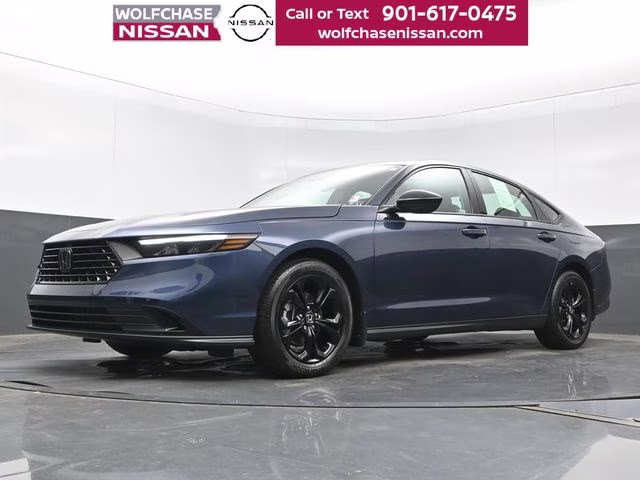 2025 Canyon River Blue Metallic Honda Accord SE FWD Sedan