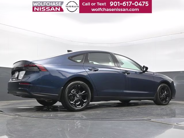 2025 Canyon River Blue Metallic Honda Accord SE FWD Sedan