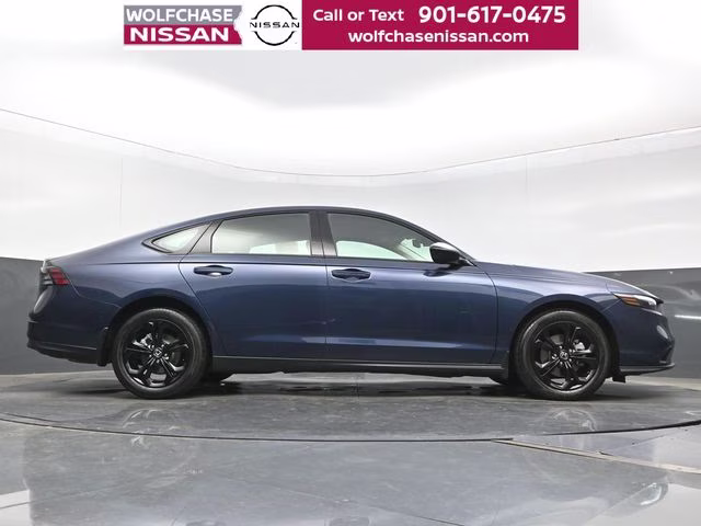 2025 Canyon River Blue Metallic Honda Accord SE FWD Sedan