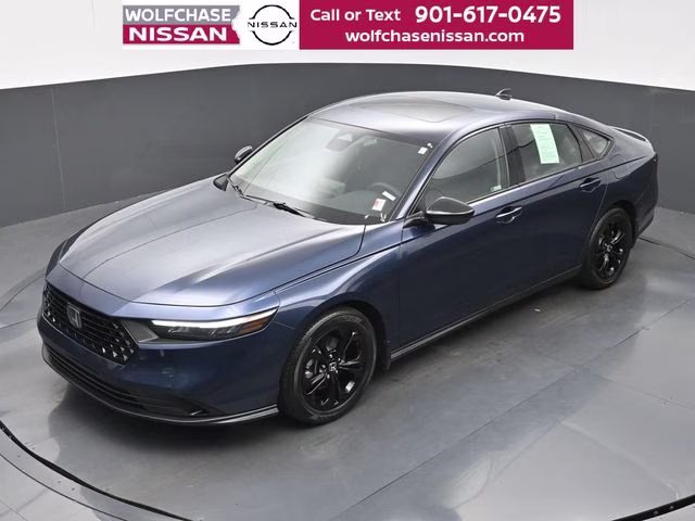 2025 Canyon River Blue Metallic Honda Accord SE FWD Sedan