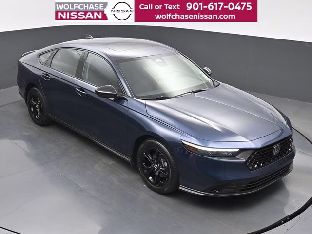 2025 Canyon River Blue Metallic Honda Accord SE FWD Sedan
