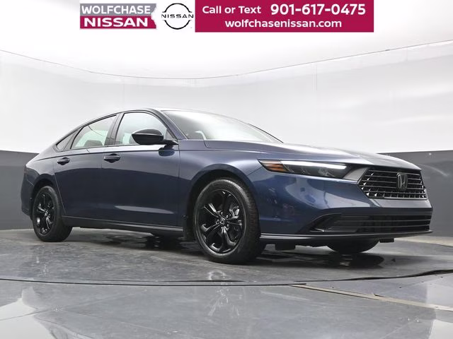 2025 Canyon River Blue Metallic Honda Accord SE FWD Sedan