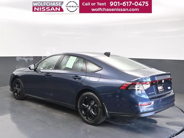 2025 Canyon River Blue Metallic Honda Accord SE FWD Sedan