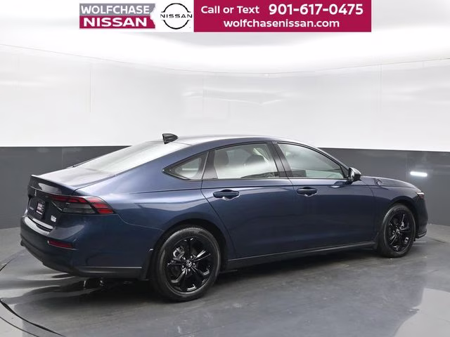 2025 Canyon River Blue Metallic Honda Accord SE FWD Sedan