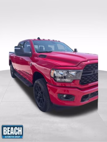 2024 Flame Red Clearcoat Ram 2500 Big Horn 4X4 Truck