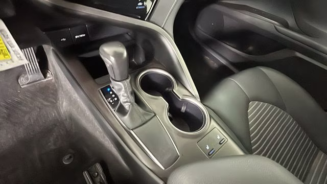 2024 White Toyota Camry SE FWD Sedan