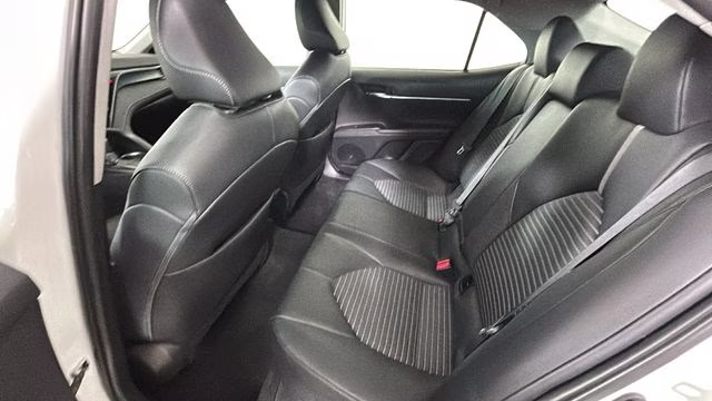 2024 White Toyota Camry SE FWD Sedan