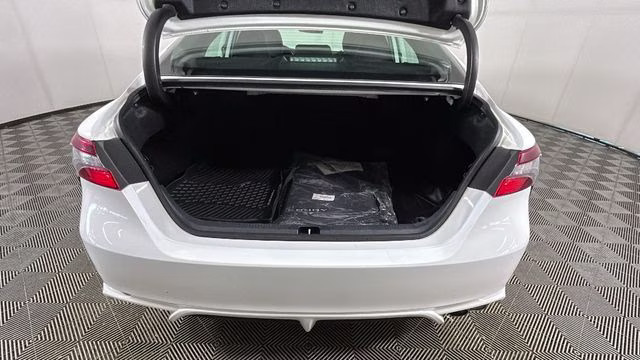2024 White Toyota Camry SE FWD Sedan