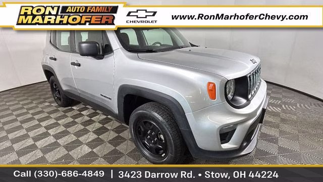 2021 Glacier Metallic Clearcoat Jeep Renegade Sport 4X4 SUV