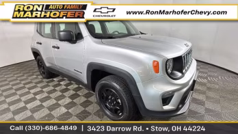 2021 Glacier Metallic Clearcoat Jeep Renegade Sport 4X4 SUV