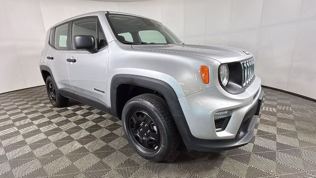 2021 Glacier Metallic Clearcoat Jeep Renegade Sport 4X4 SUV