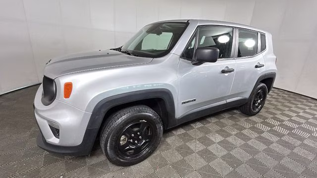 2021 Glacier Metallic Clearcoat Jeep Renegade Sport 4X4 SUV