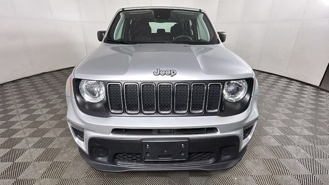 2021 Glacier Metallic Clearcoat Jeep Renegade Sport 4X4 SUV