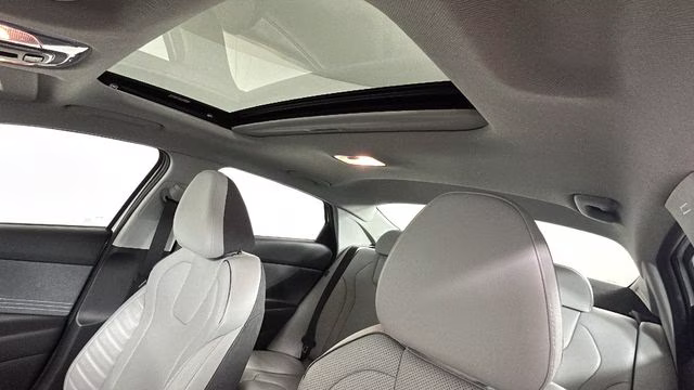 2025 Serenity White Hyundai Elantra Hybrid Limited FWD Sedan