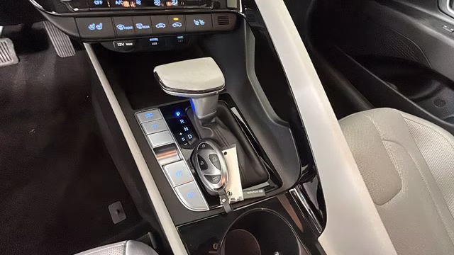 2025 Serenity White Hyundai Elantra Hybrid Limited FWD Sedan