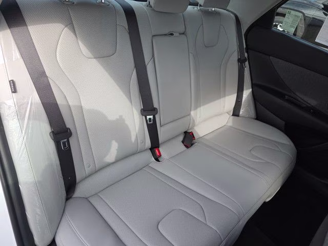 2025 Serenity White Hyundai Elantra Hybrid Limited FWD Sedan