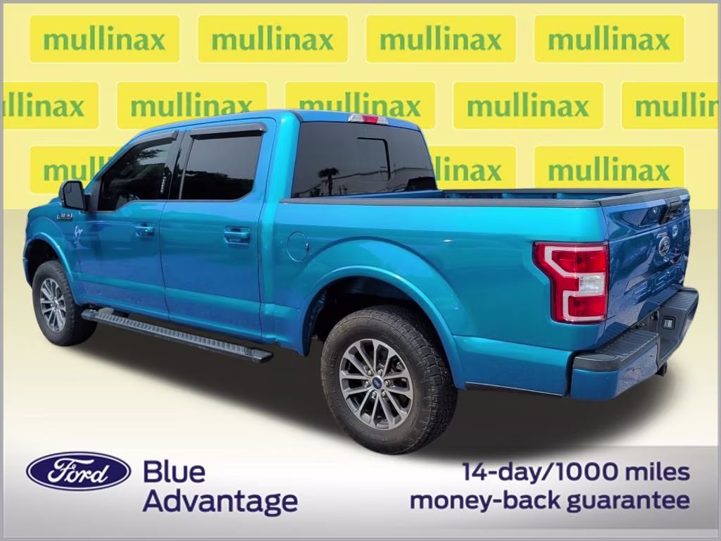 2019 Velocity Blue Metallic Ford F-150 XLT 4X4 Truck