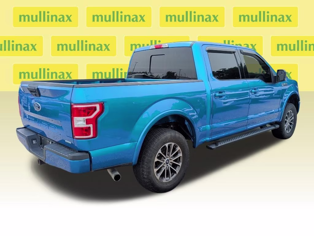 2019 Velocity Blue Metallic Ford F-150 XLT 4X4 Truck