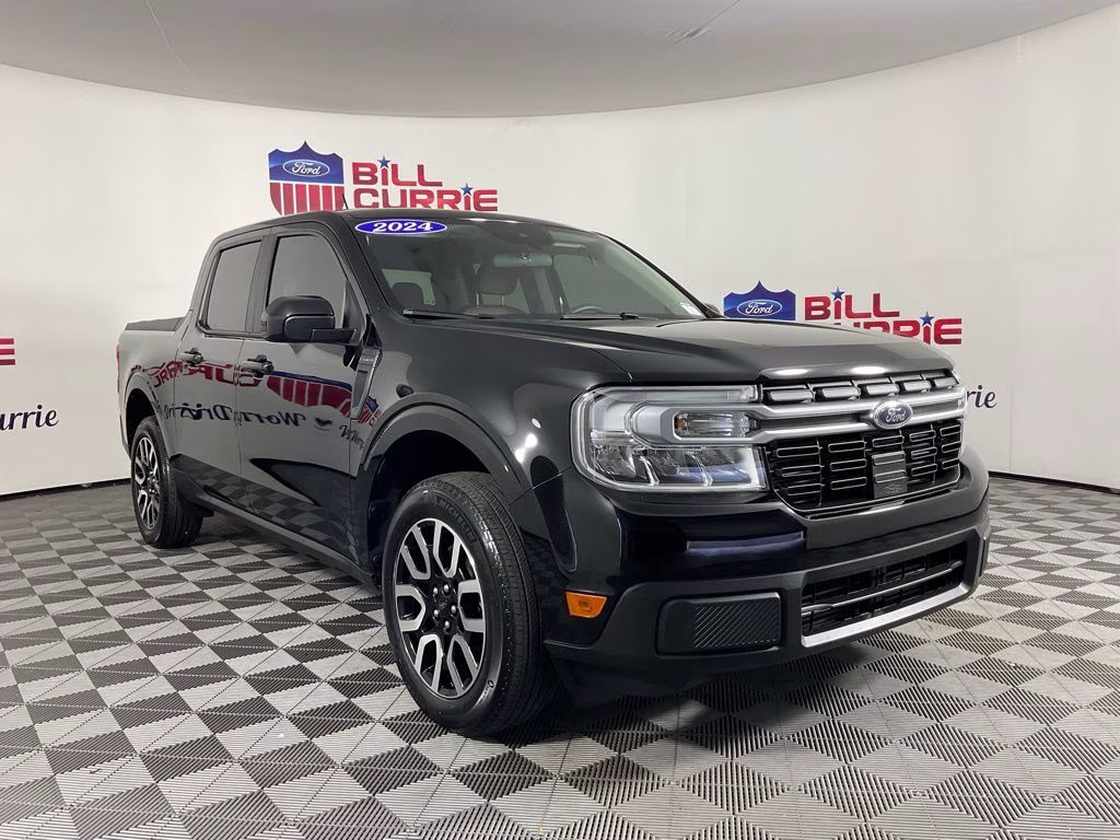 2024 Shadow Black Ford Maverick Lariat AWD Truck