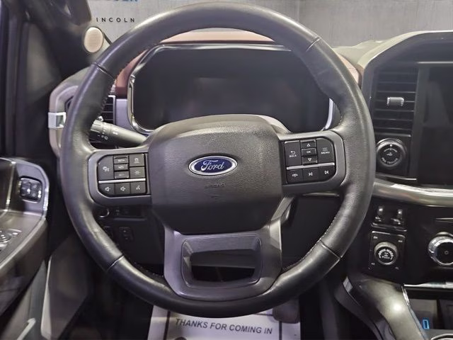 2023 Iconic Silver Metallic Ford F-150 Lariat 4X4 Truck