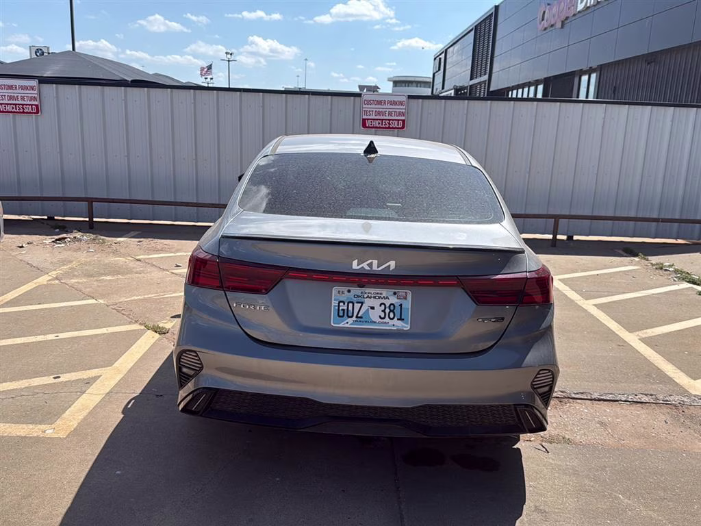 2022 Steel Gray Kia Forte GT-Line FWD Sedan