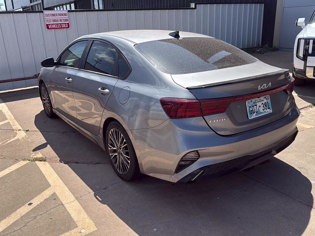 2022 Steel Gray Kia Forte GT-Line FWD Sedan