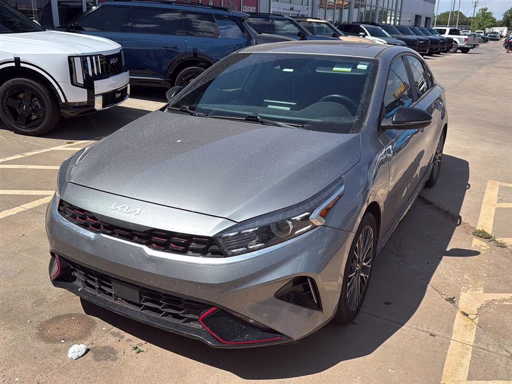 2022 Steel Gray Kia Forte GT-Line FWD Sedan