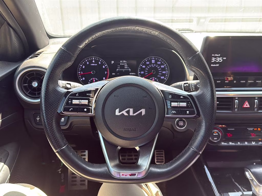 2022 Steel Gray Kia Forte GT-Line FWD Sedan