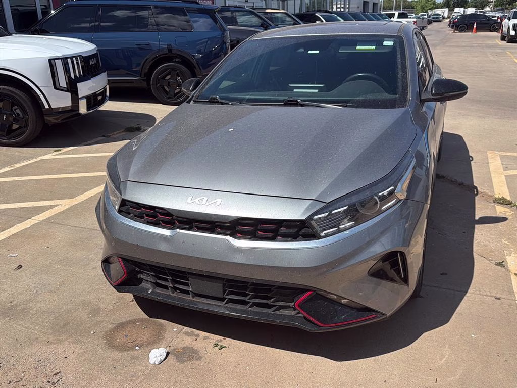 2022 Steel Gray Kia Forte GT-Line FWD Sedan