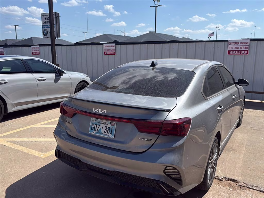 2022 Steel Gray Kia Forte GT-Line FWD Sedan