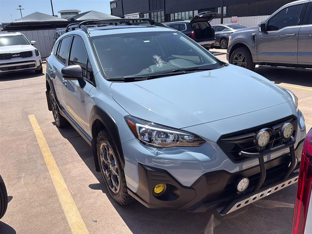 2021 Horizon Blue Pearl Subaru Crosstrek Sport SUV