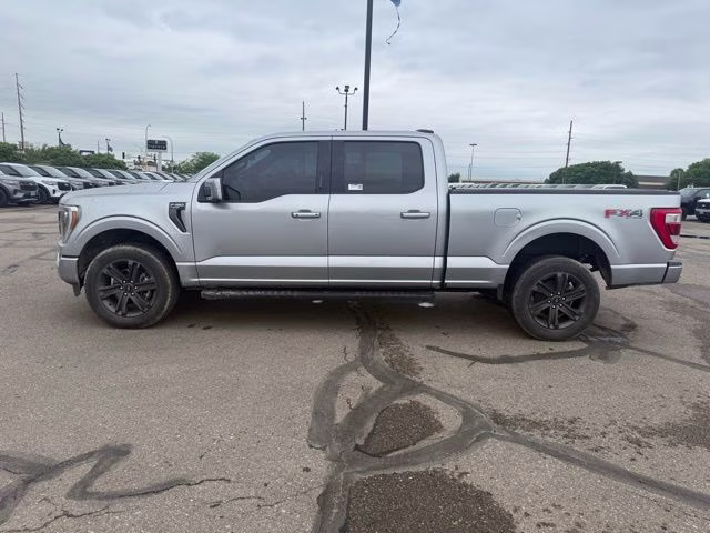 2023 Iconic Silver Metallic Ford F-150 Lariat 4X4 Truck