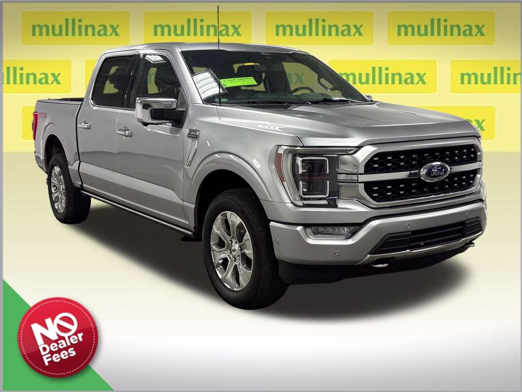 2022 Silver Metallic Ford F-150 Platinum 4X4 Truck