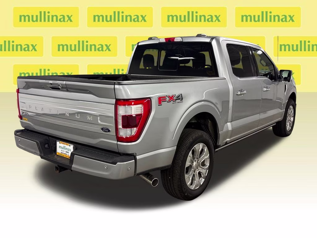 2022 Silver Metallic Ford F-150 Platinum 4X4 Truck