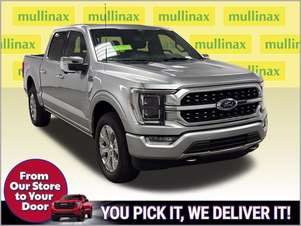 2022 Silver Metallic Ford F-150 Platinum 4X4 Truck