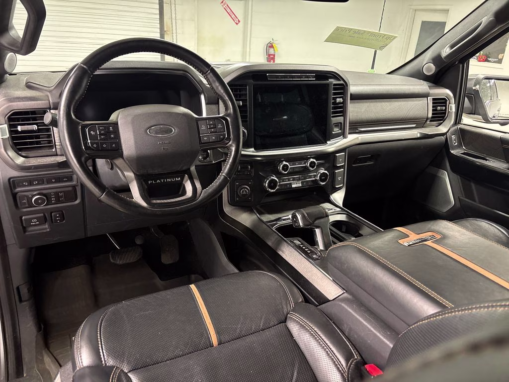 2022 Silver Metallic Ford F-150 Platinum 4X4 Truck