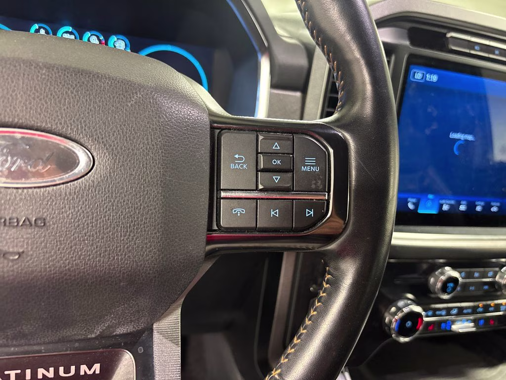 2022 Silver Metallic Ford F-150 Platinum 4X4 Truck