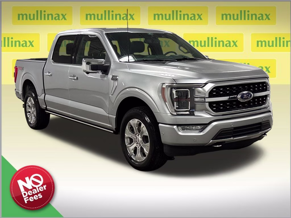 2022 Silver Metallic Ford F-150 Platinum 4X4 Truck